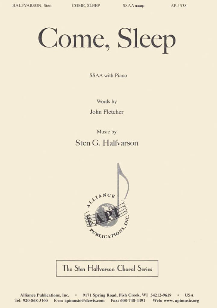 Come, Sleep